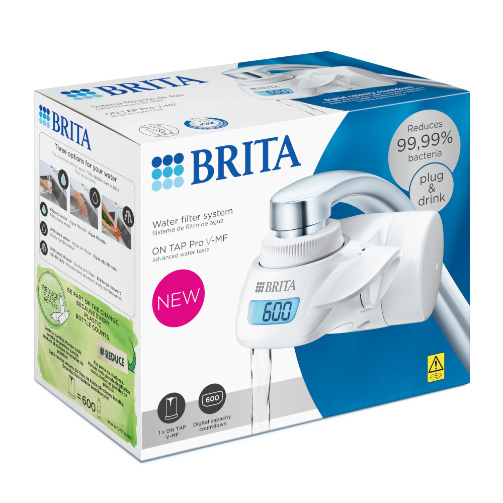 BRITA 2291 On Tap - Filtro para Grifo, Color Aluminio