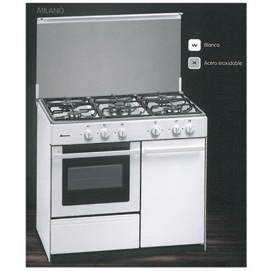 COCINA GAS BUTANO CON PORTABOMBONA MEIRELES G 2950 DV