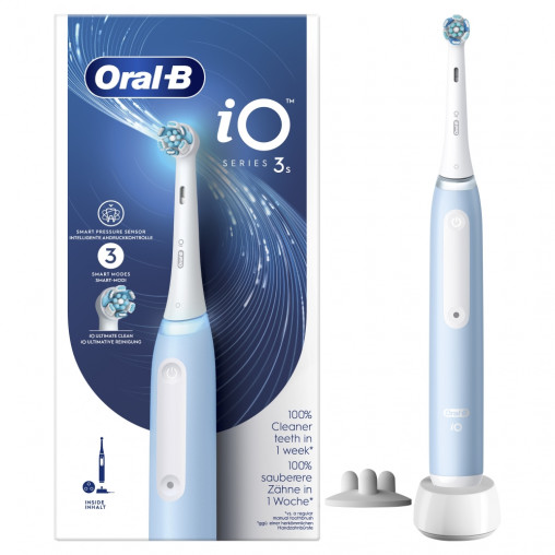 Braun Oral-B IO7 Azul + Estuche + 2 recambios/ Cepillo de dientes