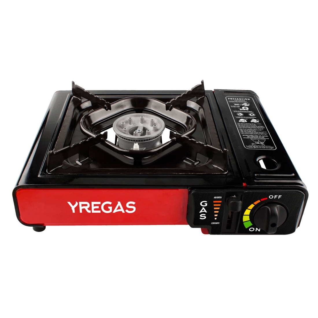 COCINA GAS PORTATIL 1 FUEGO YREGAS 30090