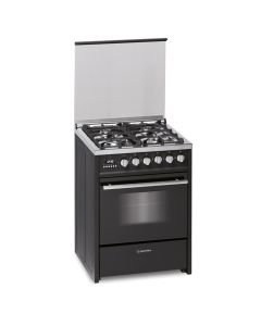 Cocina de Gas Natural, Butano- Infiniton CC3WO - Inox, 3 Fuegos, ancho  50cm, Quemador Wok