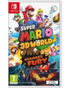 Nintendo Super Mario 3D World + Bowserâ€™s Fury EstÃ¡ndar+Complemento InglÃ©s, EspaÃ±ol Nintendo Switch