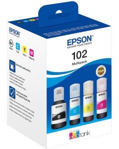 CARTUCHO TINTA EPSON ECOTANK 102 MULTIPACK 4 COLO