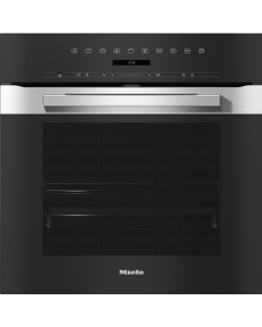 H 7264 BP Acero Inox Miele Horno multifunción, pirolítico,76 L, Acero inox CleanSteel, DirectSensor 