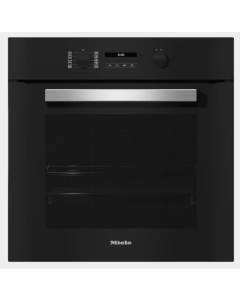 H 2467 B OBWS Horno multifunción 76 l., Cristal negro, EasyControlPlus, programas automáticos, inter