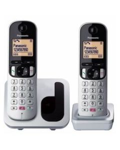 TelÃ©fono DECT Duo Panasonic KX-TGC252SPS Plata