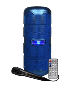 Altavoz Portatil - Infiniton K50 - Azul, 50 W, Bluetooth, USB, Karaoke