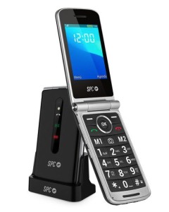 TELEFONO SPC PRINCE 2.8  4G FM BLACK (2321NS)