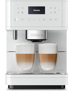 CM 6160 Blanco Loto Miele Máquina de café libre instalación Blanco Loto,  One-Touch for Two (prepara