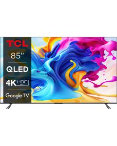 TCL C64 Series 85C649 Televisor 2,16 m (85") 4K Ultra HD Smart TV Wifi Titanio